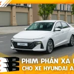 Dán phim phản xạ nhiệt cho xe Hyundai Accent