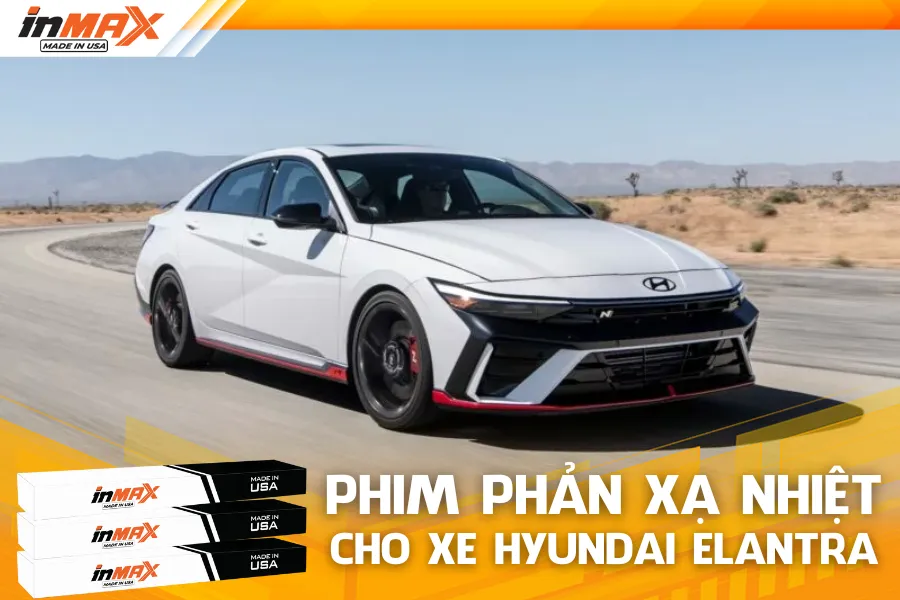 Dán phim phản xạ nhiệt cho xe Hyundai Elantra