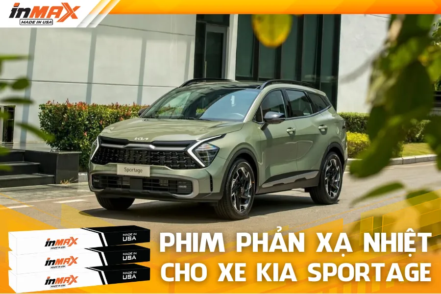 Dán phim phản xạ nhiệt cho xe Kia Sportage