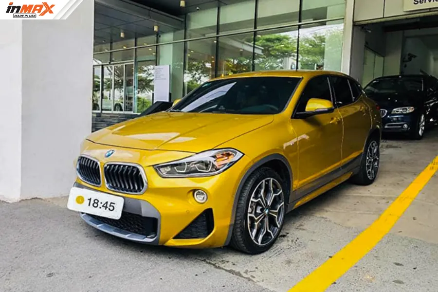Địa chỉ uy tín, giá tốt dán phim phản xạ nhiệt xe BMW X2