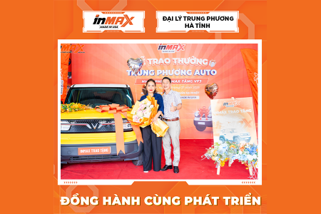 INMAX VIỆT NAM TRAO TẶNG XE VINFAST VF3 CHO ĐẠI LÝ TRUNG PHƯƠNG AUTO