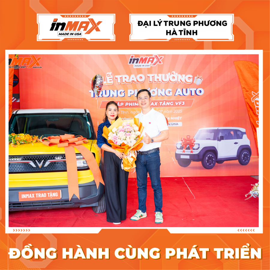 Inmax trao tặng VF3 cho Trung Phương Auto-1