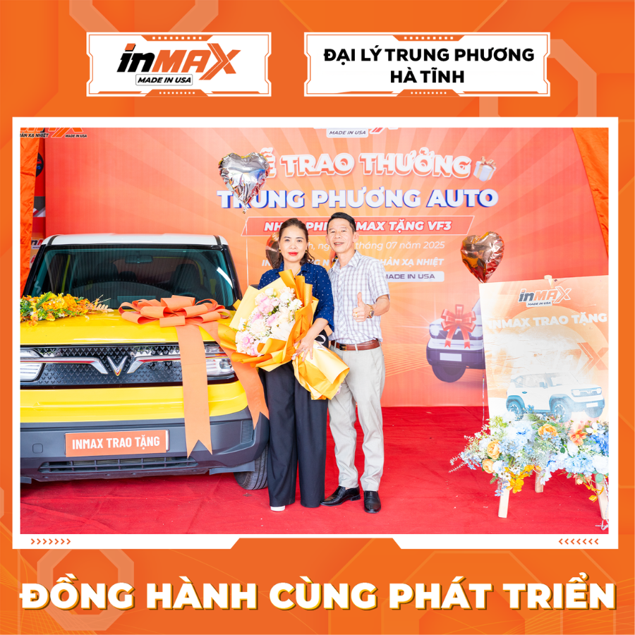 Inmax trao tặng VF3 cho Trung Phương Auto-3