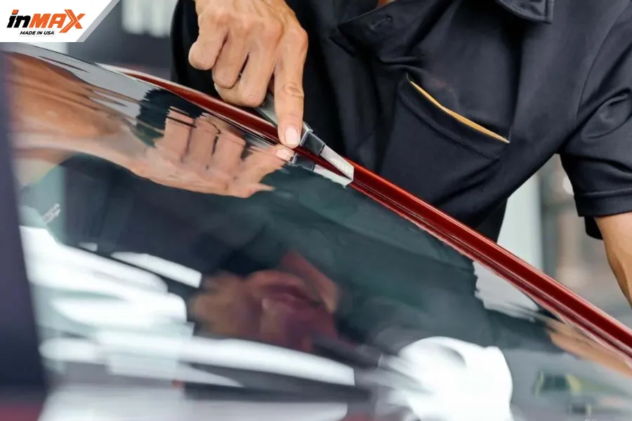 Quy trình dán phim phản xạ nhiệt cho xe Creta