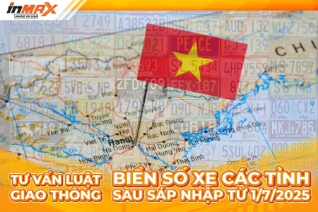 Biển số xe các tỉnh sau sáp nhập 2025 – Danh sách và quy định mới nhất