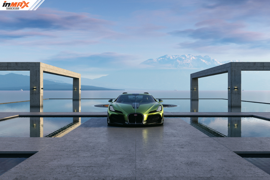Bugatti Brouillard sở hữu cấu trúc khung carbon monocoque nhẹ nhưng siêu cứng