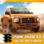Dán phim phản xạ nhiệt cho xe Mitsubishi Triton