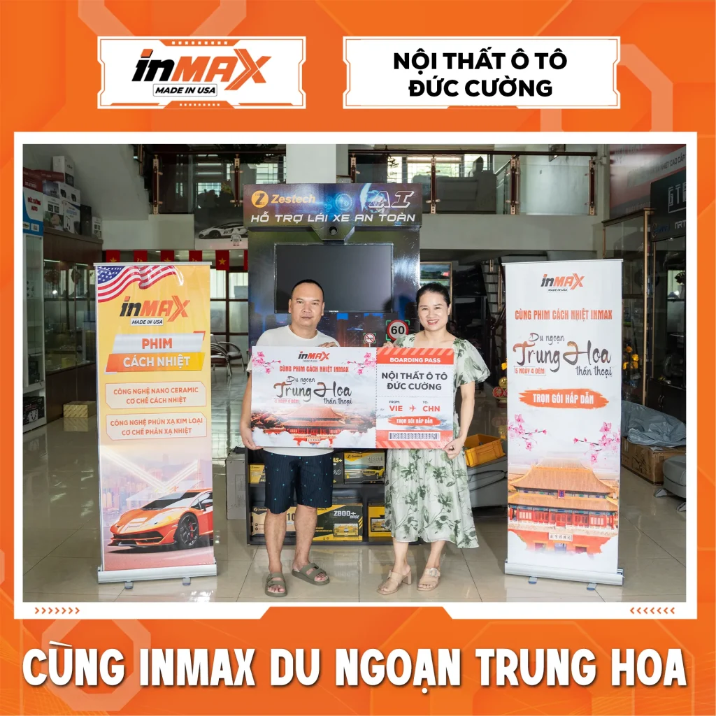 INMAX tặng chuyến du lịch Trung Hoa cho Đức Cường Auto-2
