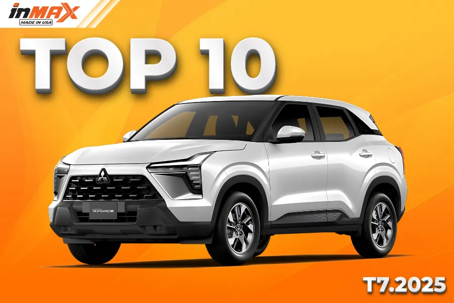Mitsubishi Xforce đạt TOP 10 – Tháng 7/2025 với doanh số 1.185 xe