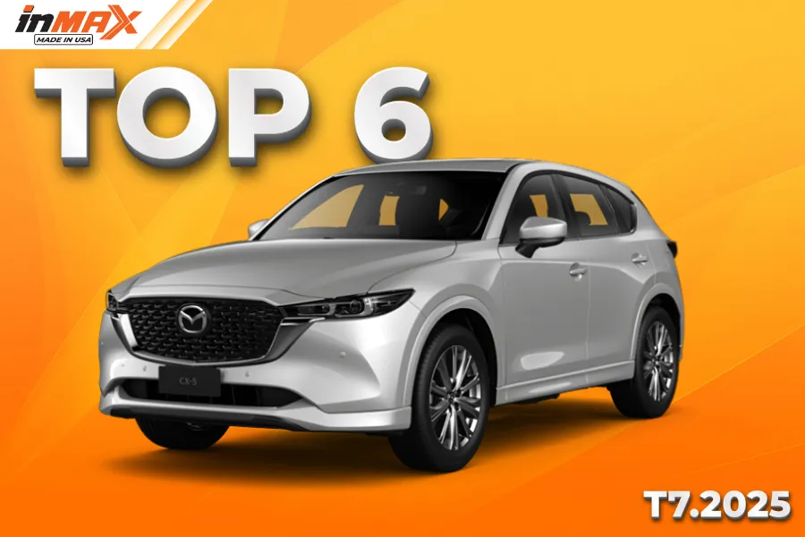 Mazda CX-5 đạt TOP 6 – Tháng 7/2025 với doanh số 1.586 xe.