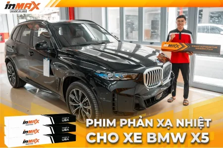 Dán phim phản xạ nhiệt cho xe BMW X5