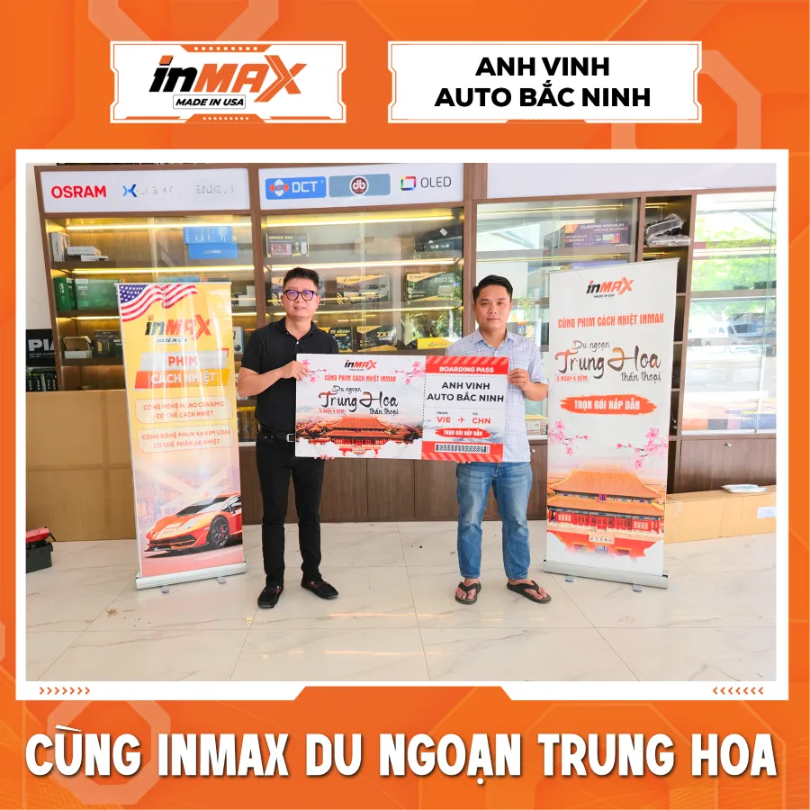 Inmax coi Anh Vinh Auto là người bạn đồng hành, cùng phát triển bền vững