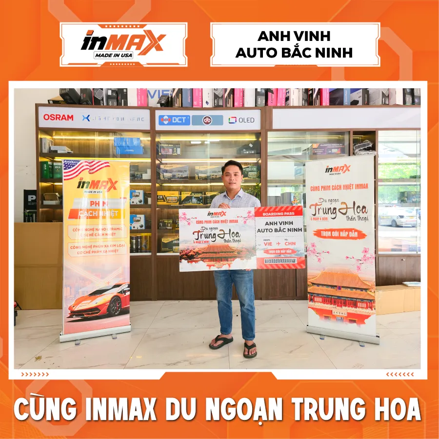 Inmax khẳng định tinh thần tri ân, gắn bó, chia sẻ dành cho Đối tác Anh Vinh Auto