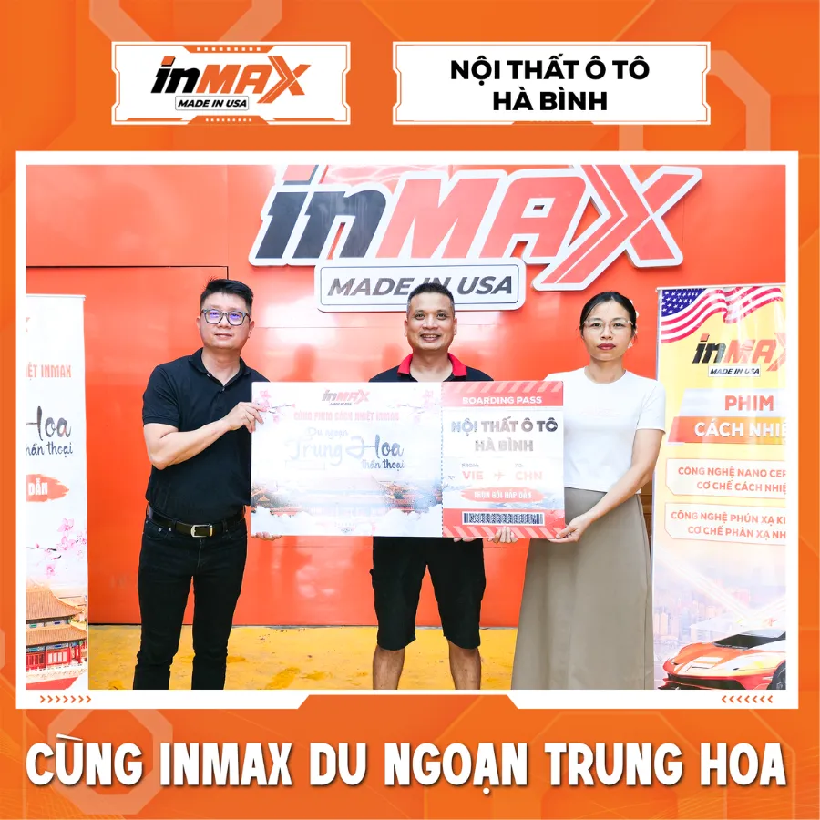INMAX tặng chuyến du lịch Trung Hoa cho Hà Bình Auto-3