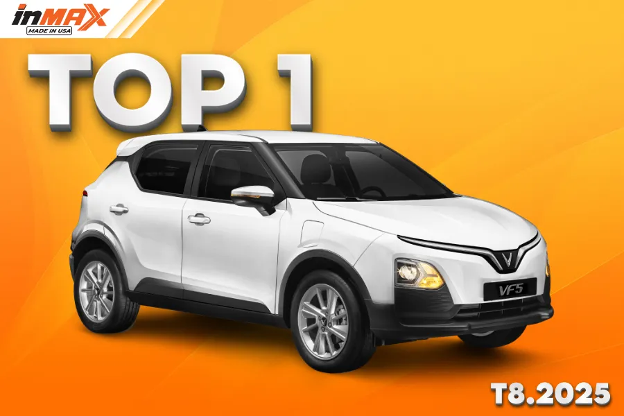 VinFast VF 5 – SUV điện cỡ nhỏ bán chạy nhất tháng 8/2025.