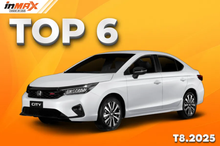 Honda City – Sedan hạng B bứt phá trong top bán chạy.