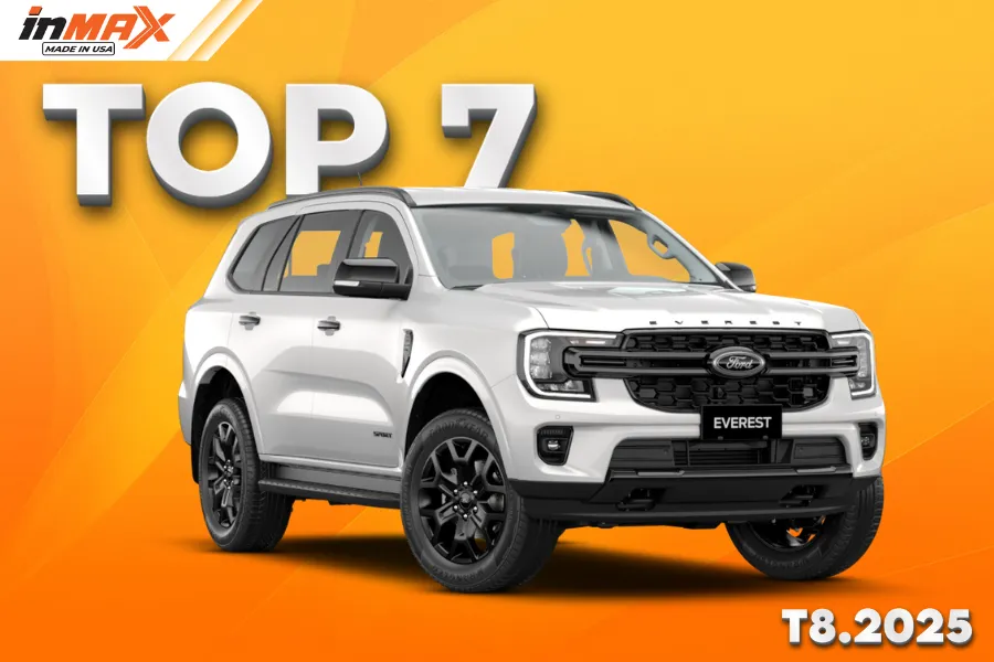 Ford Everest – SUV 7 chỗ mạnh mẽ, doanh số ổn định.