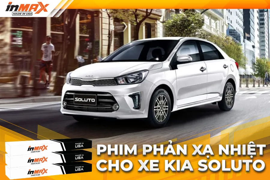 Dán phim phản xạ nhiệt cho xe Kia Soluto