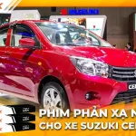 Dán phim phản xạ nhiệt cho xe Suzuki Celerio