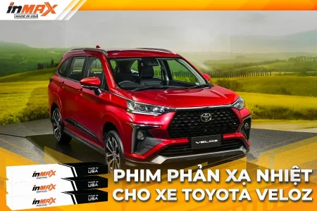 Dán phim phản xạ nhiệt cho xe Toyota Veloz