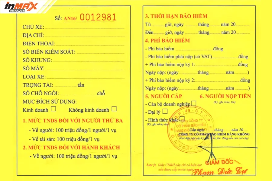 Bảo hiểm ô tô bắt buộc (bảo hiểm trách nhiệm dân sự bắt buộc)