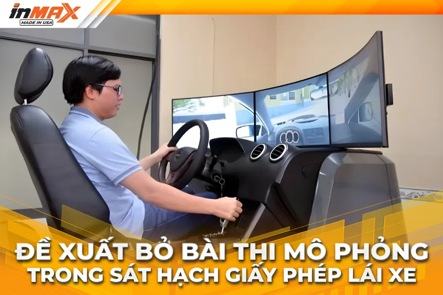 Đề xuất bỏ bài thi mô phỏng trong sát hạch giấy phép lái xe (GPLX)