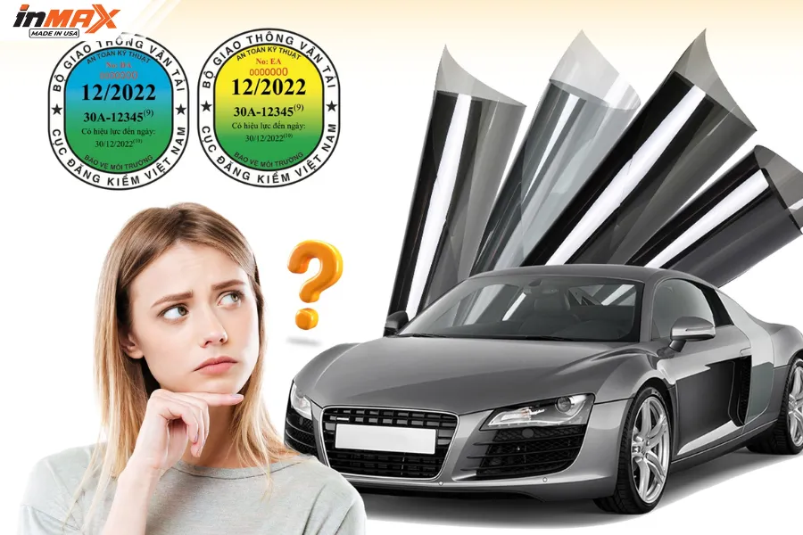 Dán film cách nhiệt không ảnh hưởng đăng kiểm ô tô