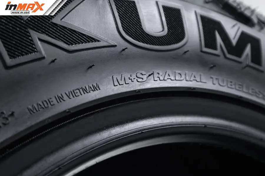 Lốp M+S phù hợp đi đường xấu