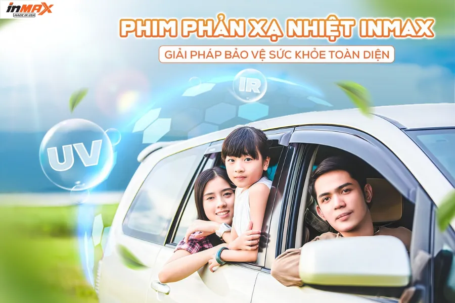Inmax là thương hiệu phim cách nhiệt cao cấp đến từ Hoa Kỳ (Made in USA)