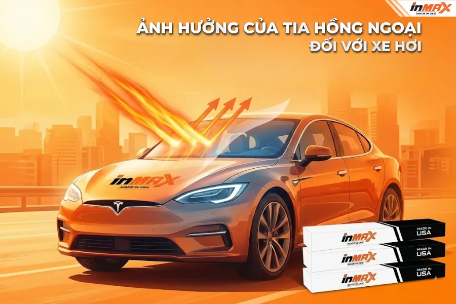 Ảnh hưởng từ bước sóng của tia hồng ngoại đến nhiệt độ xe