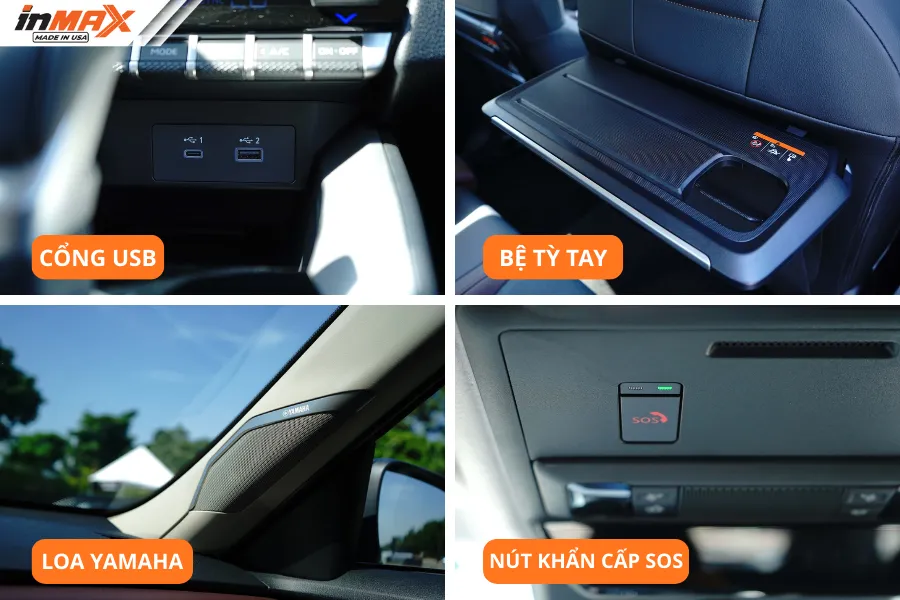 Các tiện ích trên Mitsubishi Destinator