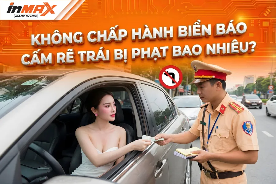 Cấm rẽ trái có được quay đầu không? Mức phạt nếu vi phạm?