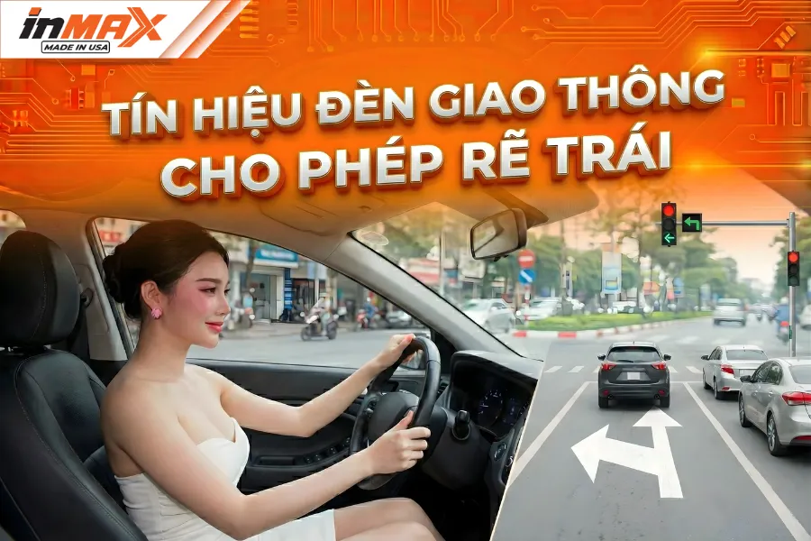Tín hiệu đèn giao thông cho phép rẽ trái