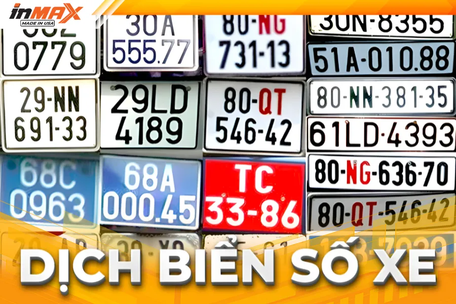 Học cách dịch biển số xe chuẩn nhất 2025