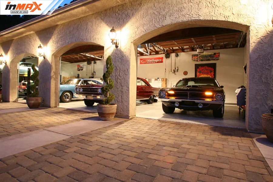 Kích thước gara ô tô trong nhà phổ biến