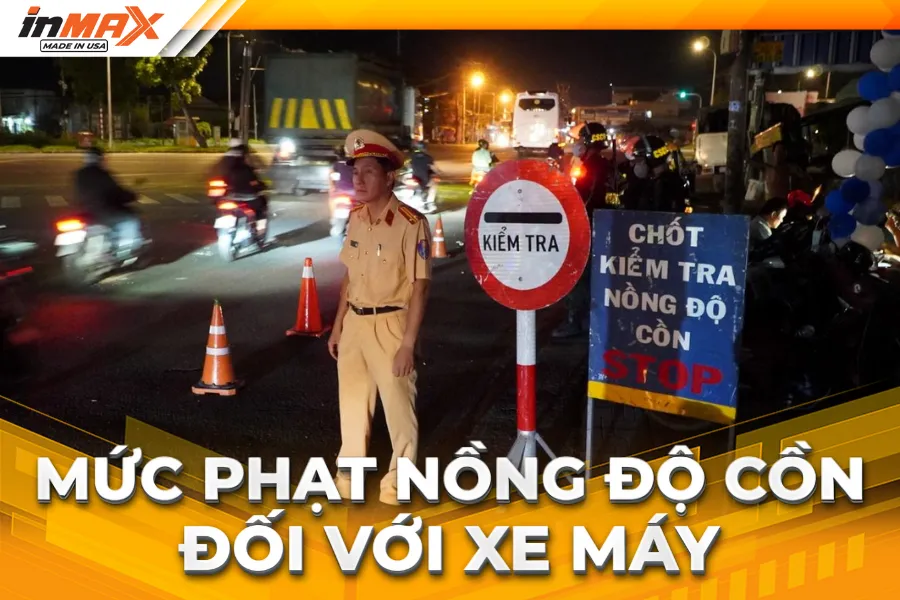 Mức phạt nồng độ cồn xe máy mới nhất theo Nghị định 168