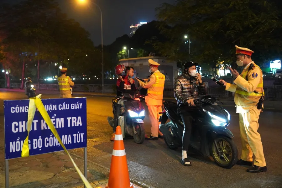 Theo Nghị định 168, có 3 mức phạt nồng độ cồn xe máy