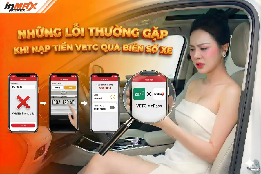Những lỗi thường gặp khi nạp tiền VETC qua biển số xe và cách xử lý