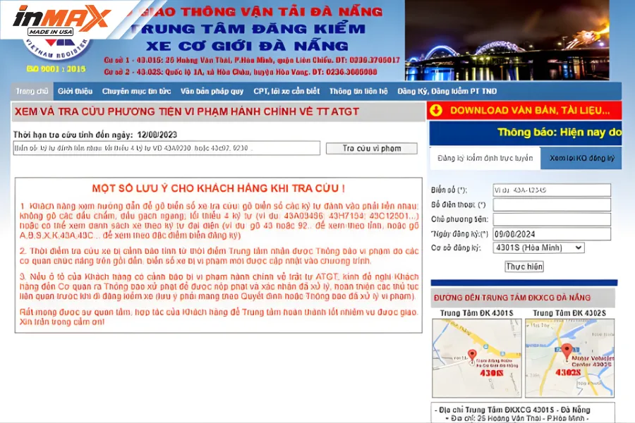 Tra cứu phạt nguội qua hệ thống “Phạt nguội Đà Nẵng”