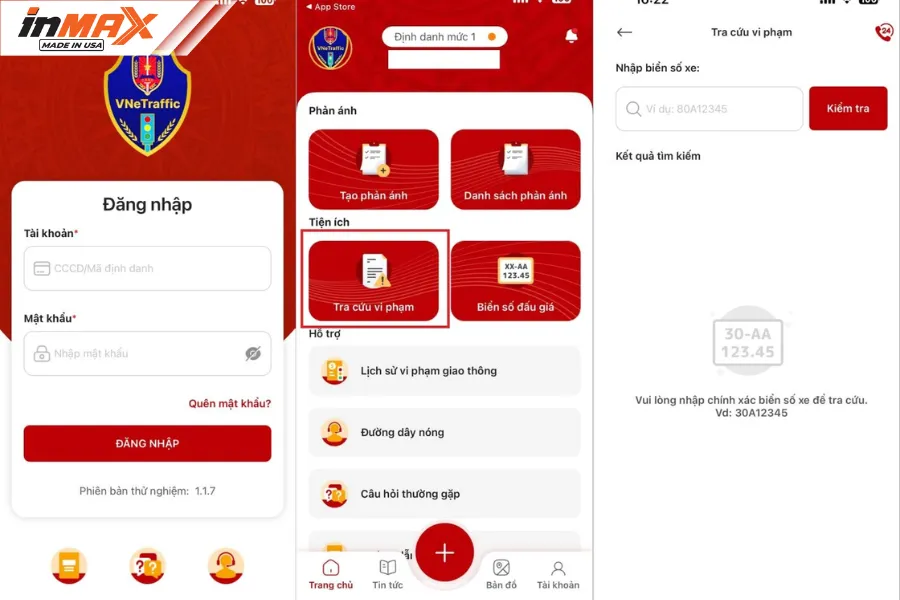 Tra cứu phạt nguội bằng ứng dụng VNeTraffic