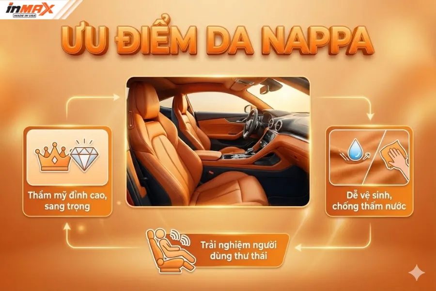 Ưu điểm da nappa