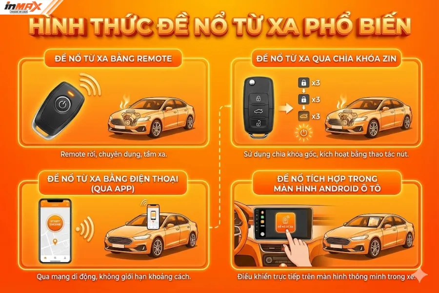 hình thức đề nổ từ xa