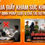 Mua giấy khám sức khoẻ: Hành vi phạm pháp & chế tài 2026