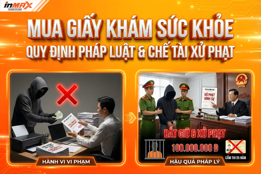 Mua giấy khám sức khoẻ: Hành vi phạm pháp & chế tài 2026