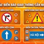 Các biển báo giao thông cần nhớ 2026: Mẹo thuộc lòng & Mức phạt chi tiết