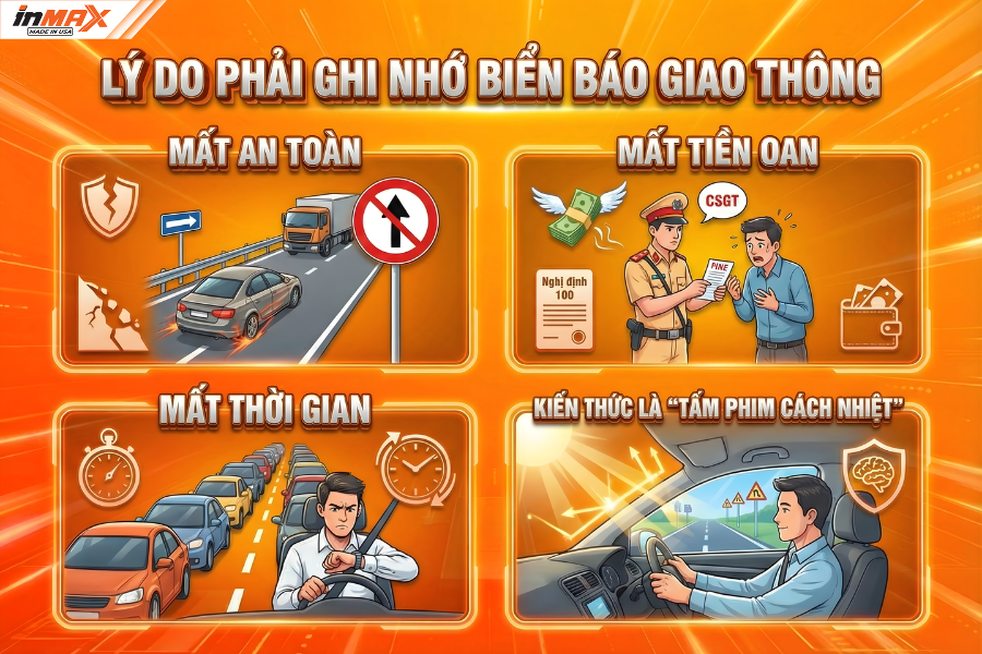 Tại sao bắt buộc phải thuộc lòng các biển báo giao thông cần nhớ?