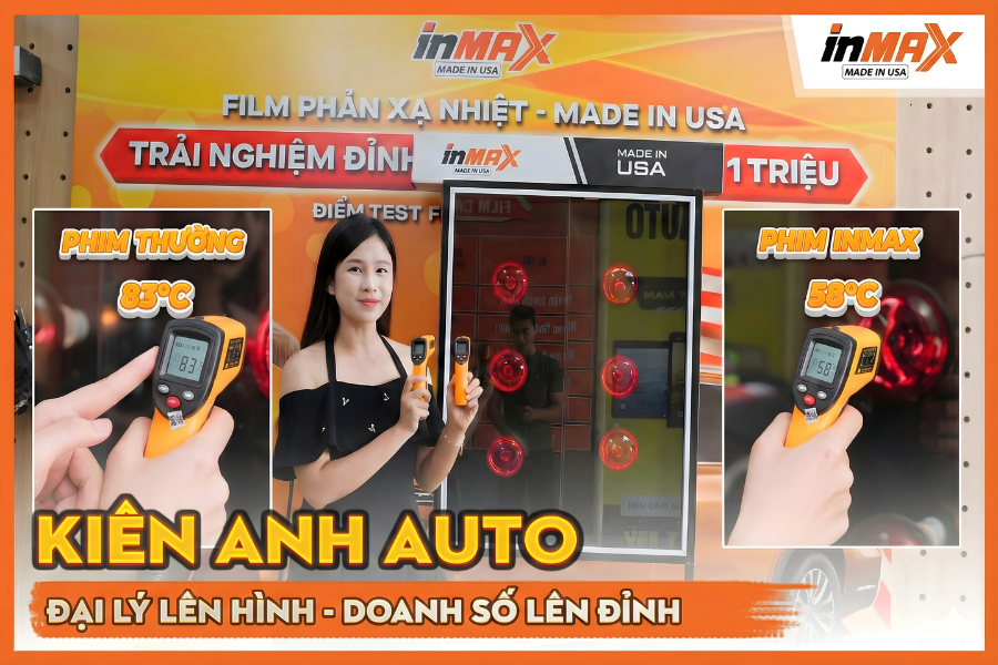 Kiên Anh Auto – Đại Lý phim cách nhiệt Inmax chính hãng