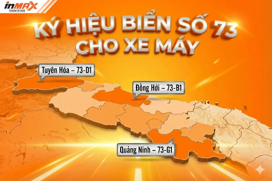 Ký hiệu biển số 73 cho xe máy