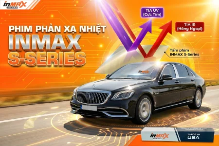 Phim Inmax mã S: Đỉnh cao công nghệ phim phản xạ nhiệt ô tô