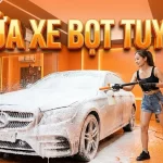 Rửa xe bọt tuyết là gì? Quy trình chuẩn và lợi ích vượt trội cho xe hơi